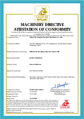 CE:Liniar Ghidare——Lishui Yongrun